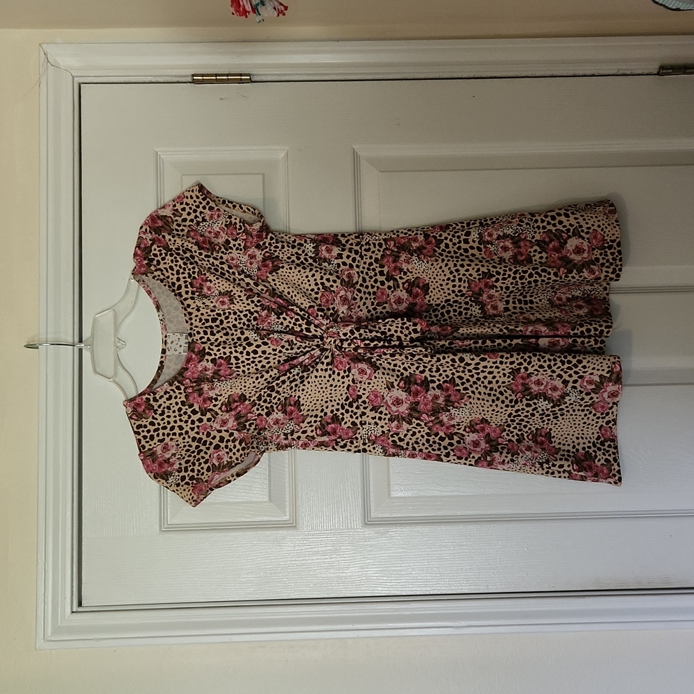 Belle du Jour Leopard Dress - Girls XL